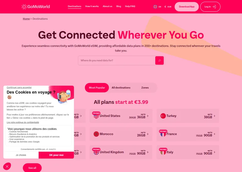 Gomoworld recensione pagina principale