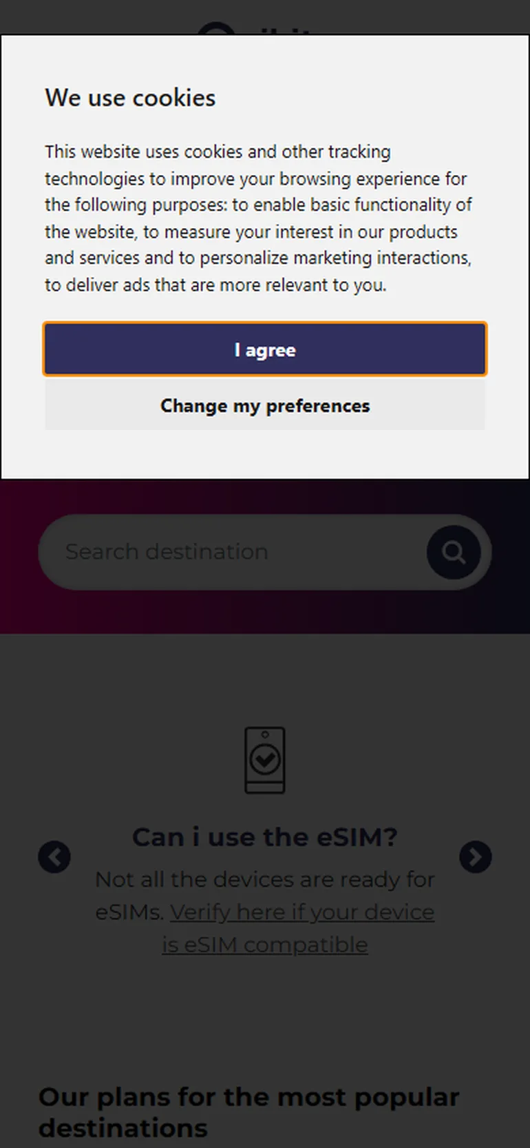 eSIM SM recensione vue mobile